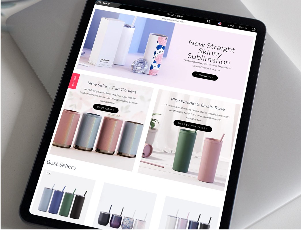 Save A Cup Partners with FindCanary on a new Hyva Adobe Commerce Build